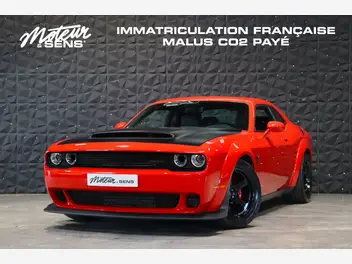MAJORETTE VOITURES DE luxe Dodge Challenger SRT Demon échelle 1/64 MAJORETTE VOITURES DE luxe Dodge Challenger SRT Demon échelle 1/64
