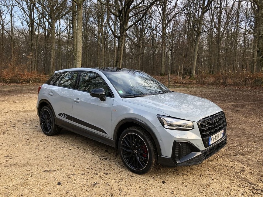 Audi Q2 2021 - Vue arrière avec clignotants dynamiques